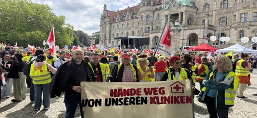 Ver.di Delegation vom Niederrhein