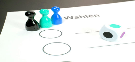 Bitte wählen Sie welche Wahl wieviel Wahlgänge und welchen Ausgang Sie möchten